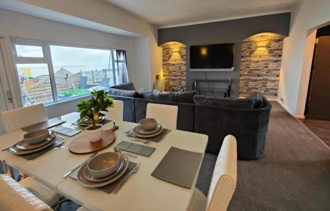 Sea View Apartment Large Balcony Whirlpool Bath 2 Bedrooms Sky Glass Tv Bridlington Ngoại thất bức ảnh